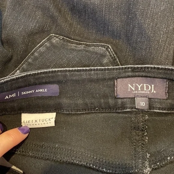 Not Your Daughter’s Jeans in black, skinny cut. Size 10 - Picture 6 of 6